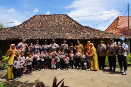 KUNJUNGAN KAPOLRES GUNUNGKIDUL DI KALURAHAN MERTELU
